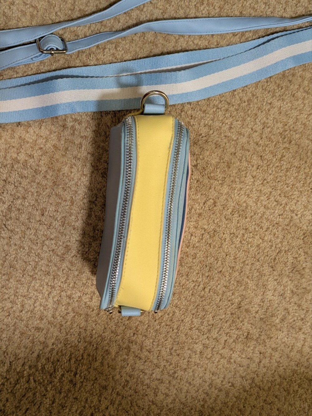 Colorblock Crossbody/Shoulder Bag - Picture 2 of 4
